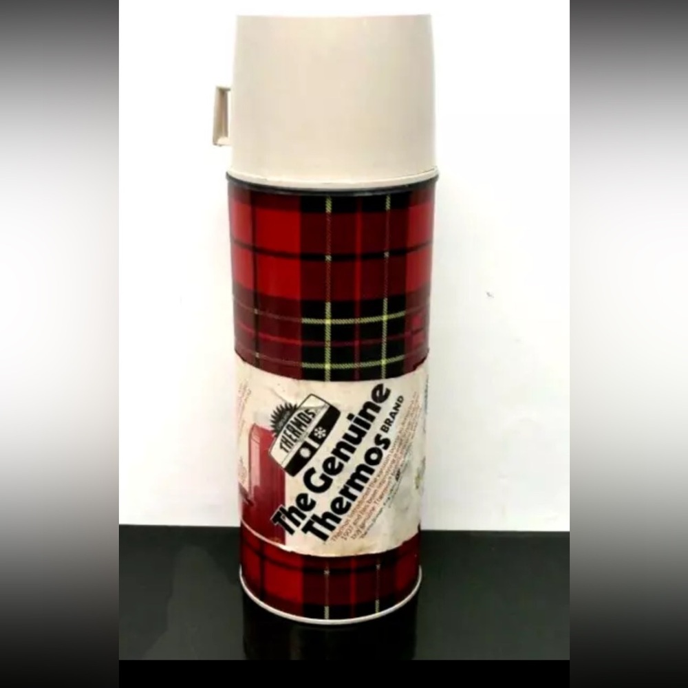 New Vintage 1973 King-Seely Thermos Vacuum Bottle Model‎ No. 2395 Collectible